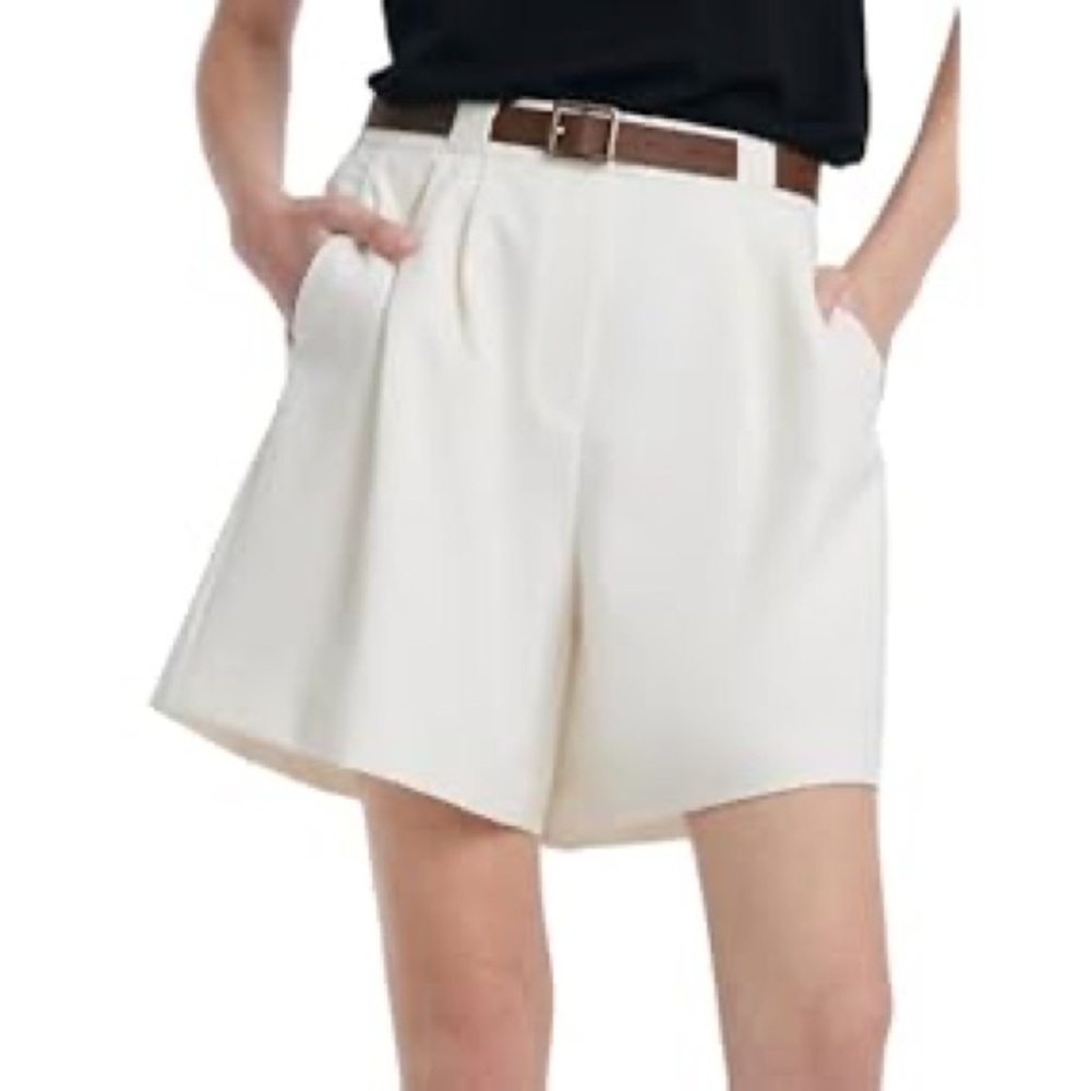 White Dressy Shorts